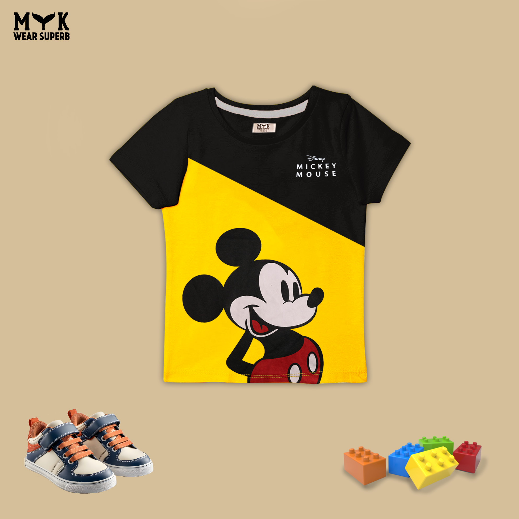 Disney Mickey Mouse Kids Summer Outfit