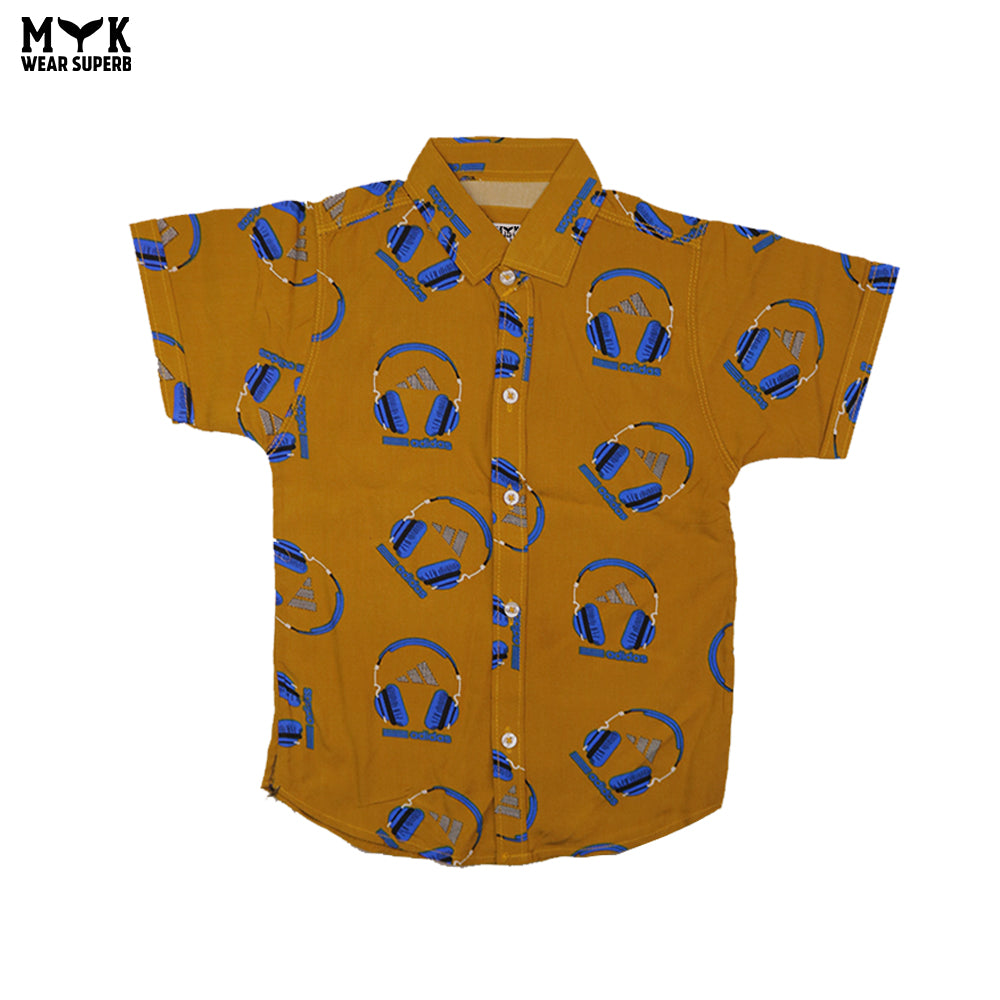 Boys Summer Linen Co-ord Set