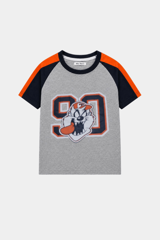 Boys Grey & Navy 90 Printed Shorts Set – Summer Outfit - MYK_Fatimas