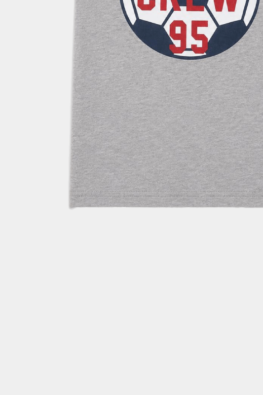 Boys Grey MVP Crew 95 Shorts Set – Summer Outfit - MYK_Fatimas