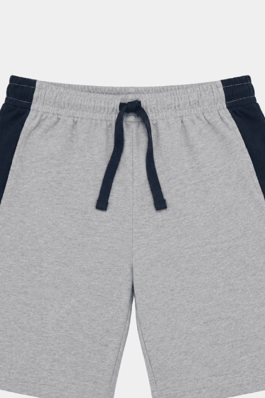 Boys Grey MVP Crew 95 Shorts Set – Summer Outfit - MYK_Fatimas