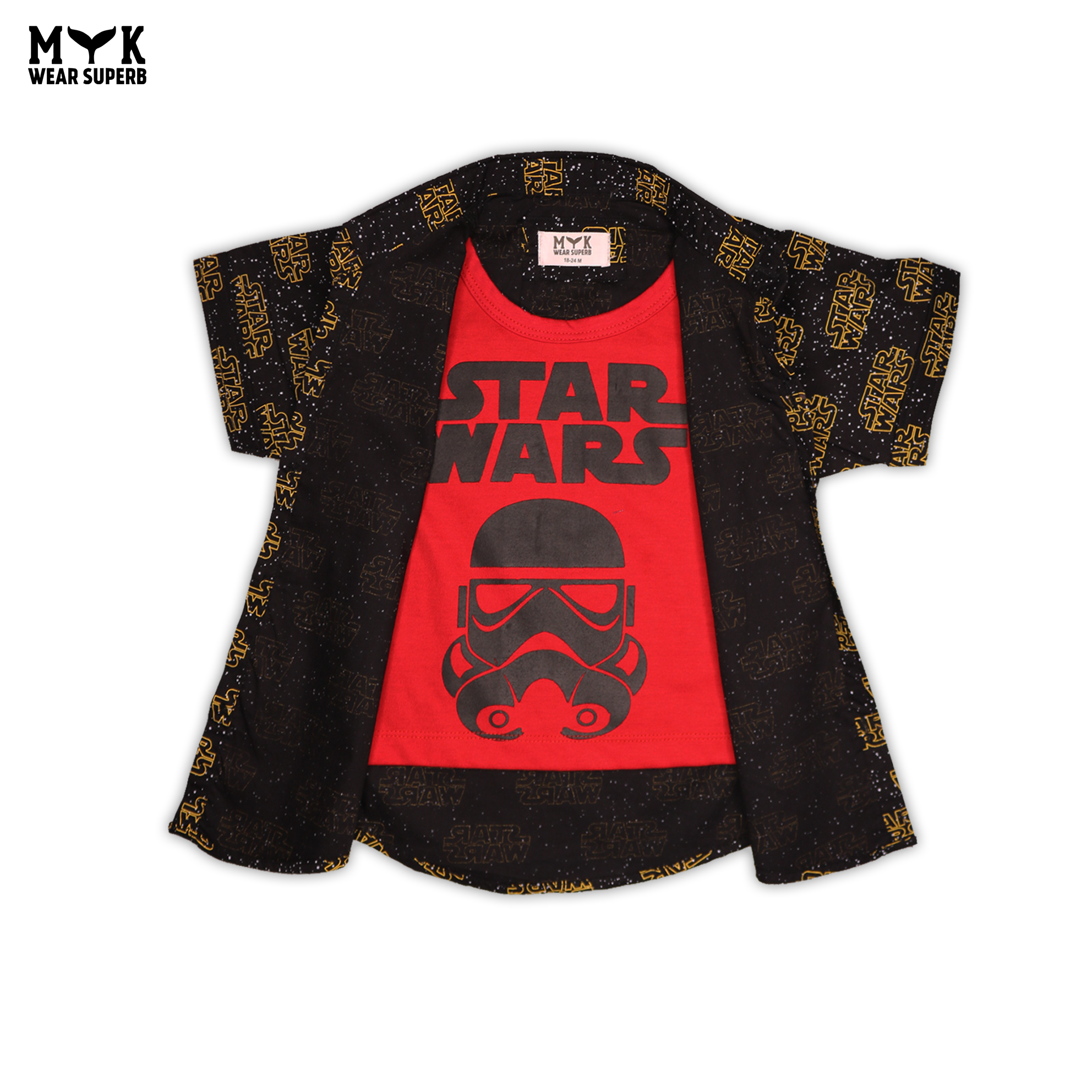 Star Wars Boys' Summer Outfit – Galactic Adventure Awaits