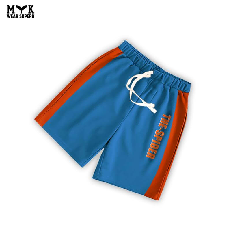 MYK The Spider Polo – Vibrant Orange & Blue Summer Essential