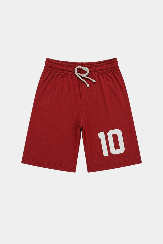 Sporty Champ Kids Hooded Set – Jersey Red Edition - MYK_Fatimas