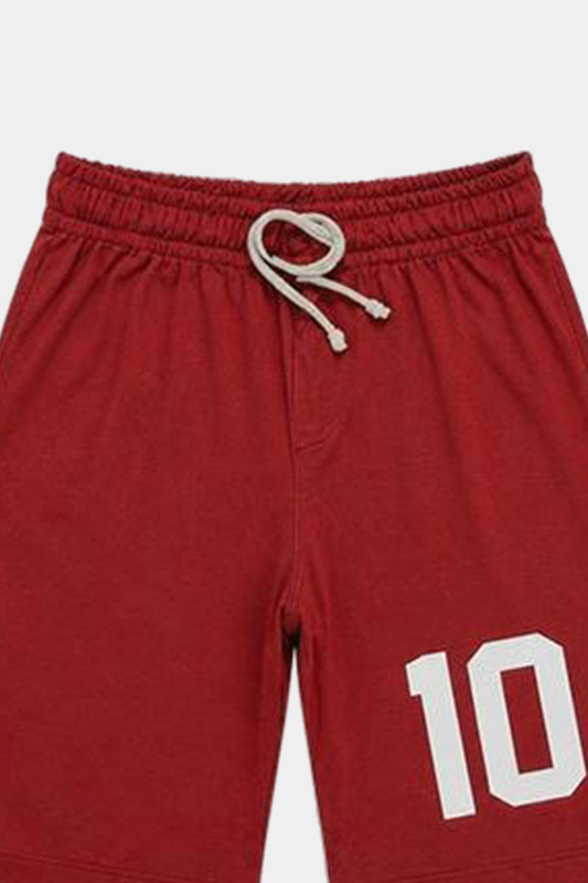 Sporty Champ Kids Hooded Set – Jersey Red Edition - MYK_Fatimas
