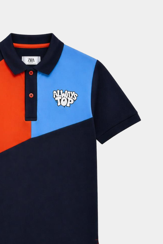 Always On Top MYK Toddler Boys Color block Polo Shirt - MYK_Fatimas