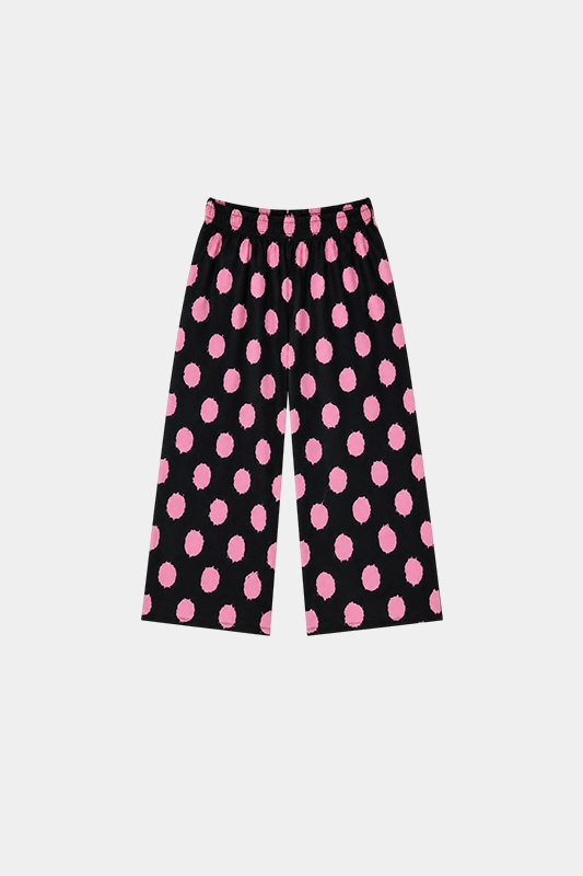 Girls Minnie Polka Dot 3 Pcs Set – Black & Pink - MYK_Fatimas