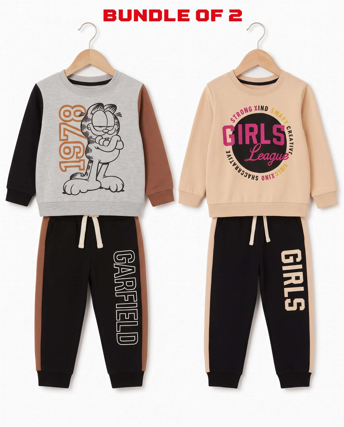 Girls Garfield & Girls League Winter Set