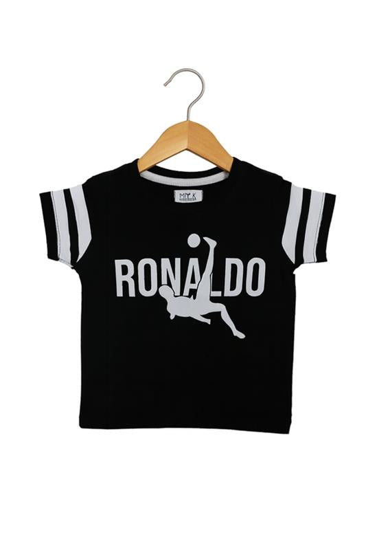 Ronaldo Inspired Black Summer Set for Boys