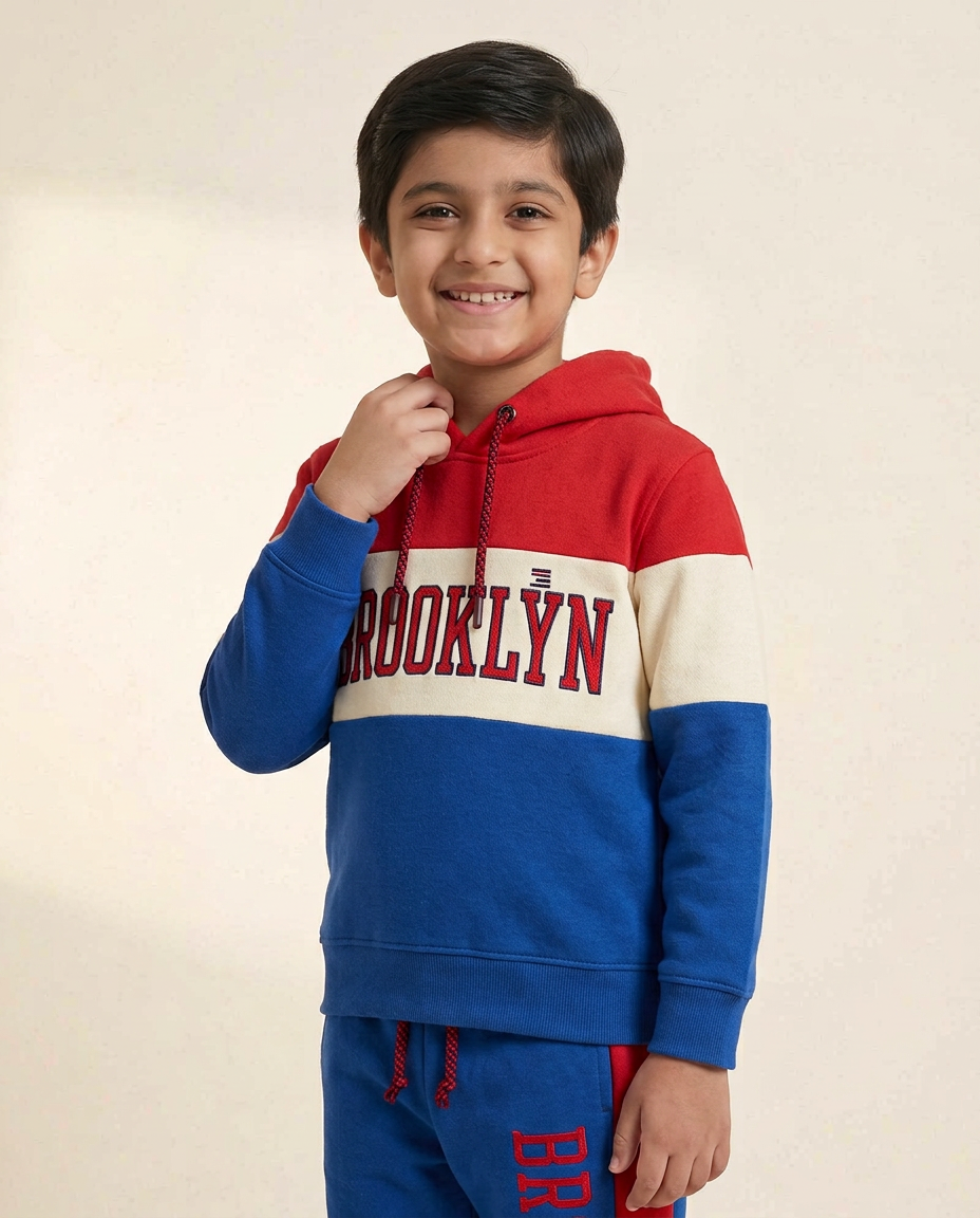 Brooklyn Hoodie With Trouser Long Sleeve Imported