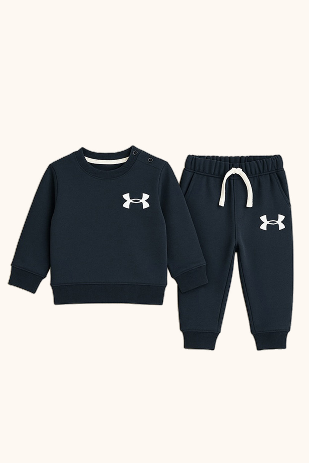 Navy Sweatshirt & Jogger Set