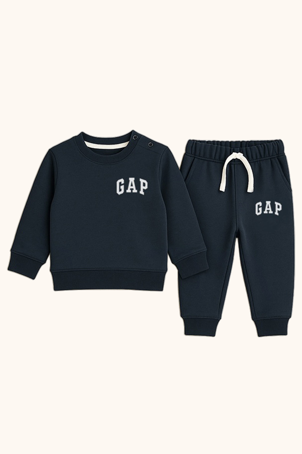 Navy Sweatshirt & Jogger Set