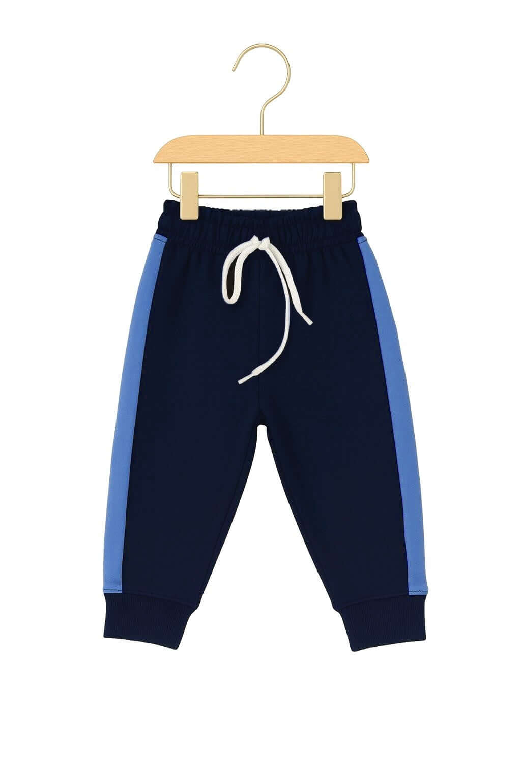 Navy Blue & Grey Hoodie Set