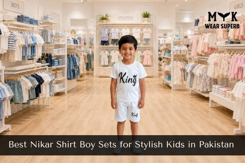 Best Nikar Shirt Boy Sets for Stylish Kids in Pakistan