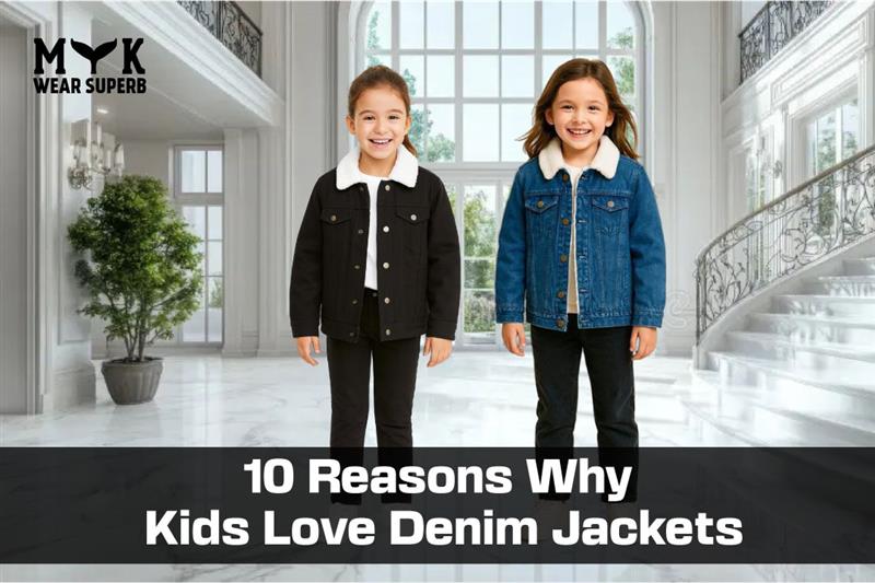 10 Reasons Why Kids Love Denim Jackets
