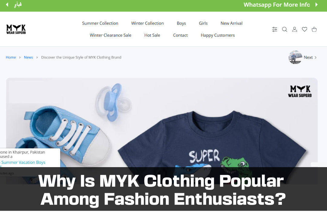MYK Clothing Popular