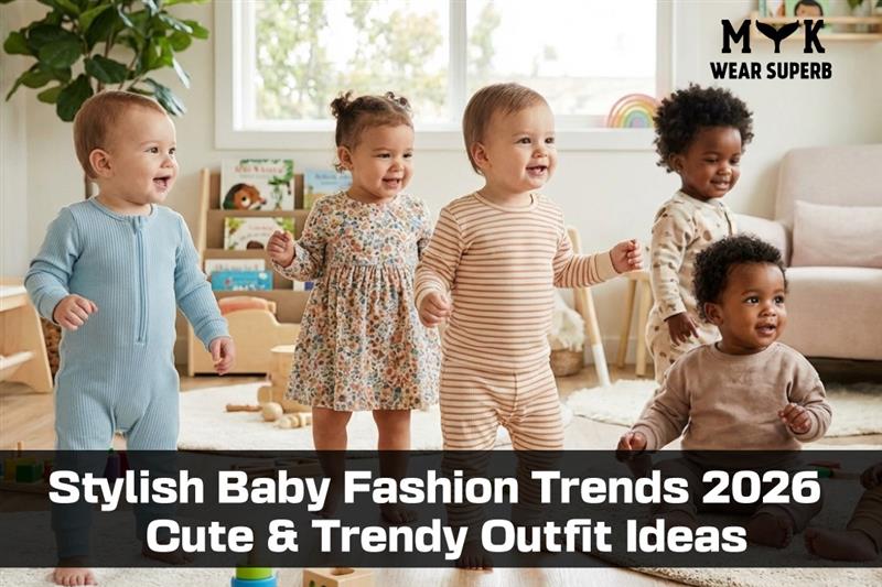 Stylish Baby Fashion Trends 2026 – Cute & Trendy Outfit Ideas