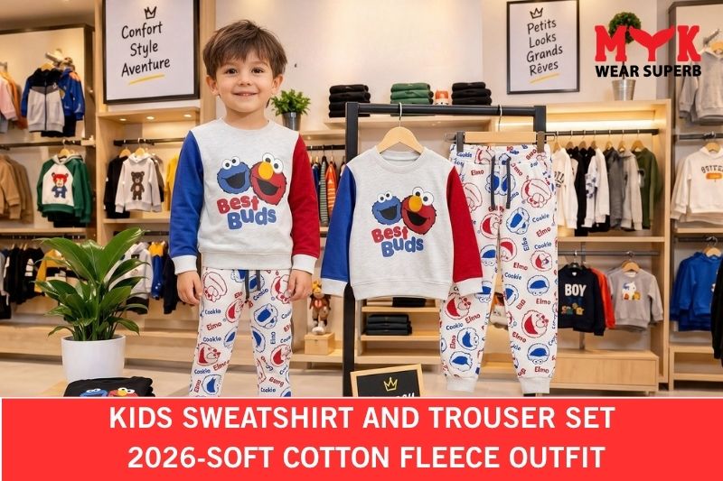 Kids Sweatshirt and Trouser Set