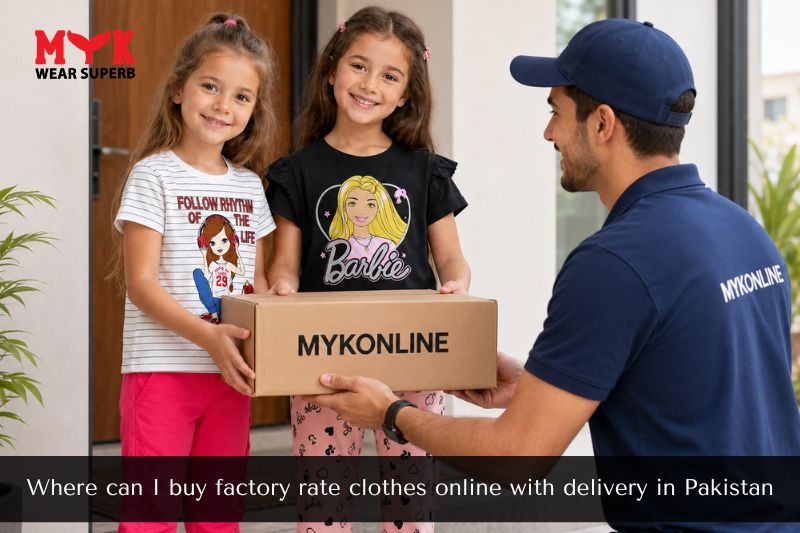 Where can I buy factory rate clothes online with delivery in Pakistan