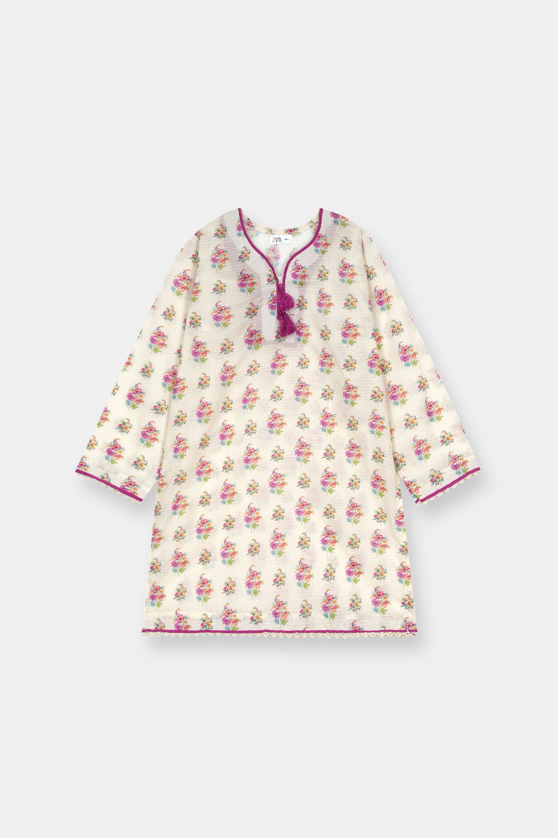 Luxury Dora Cotton Lawn Girls 2 Piece Suit 