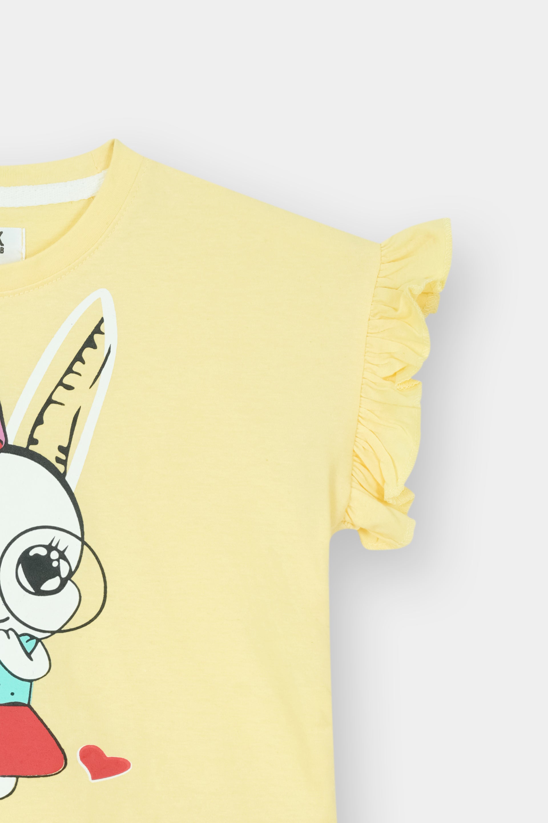 Sunny Bunny Ruffle Top & Heart Jogger Set - MYK_Fatimas