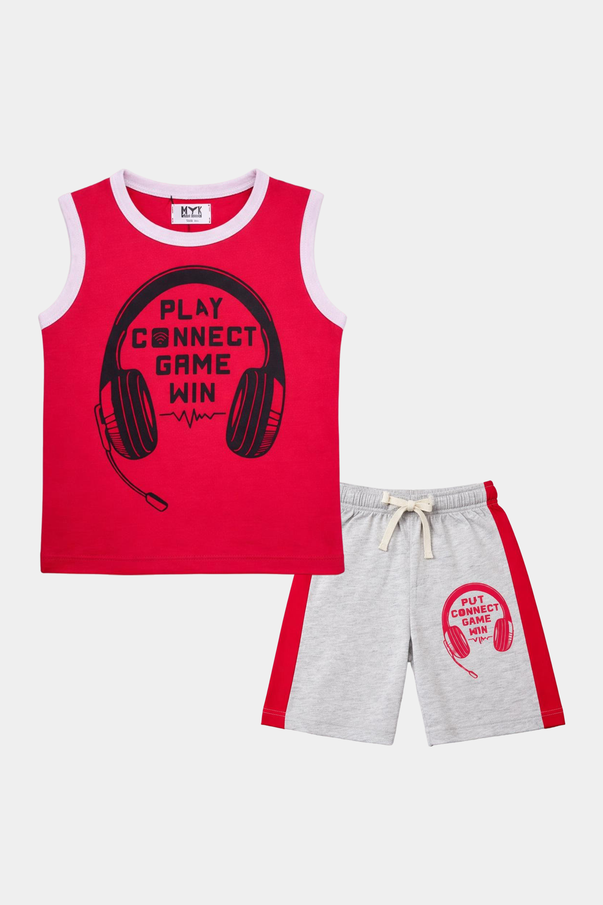 Gamer Vibes Sleeveless Summer Set – Play, Connect, Game, Win! - MYK_Fatimas