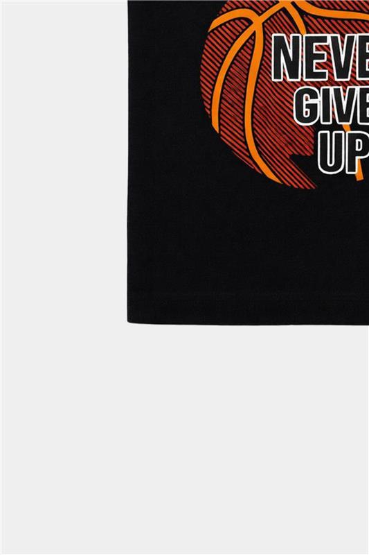 Never Give Up" Sleeveless Basketball Set for Boys – Summer Edition - MYK_Fatimas