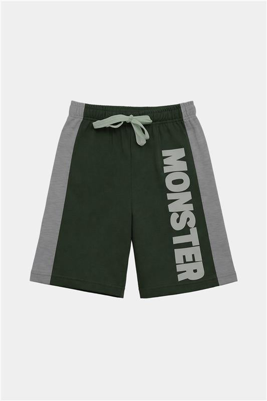 Monster Truck Printed T-Shirt & Shorts Set - MYK_Fatimas