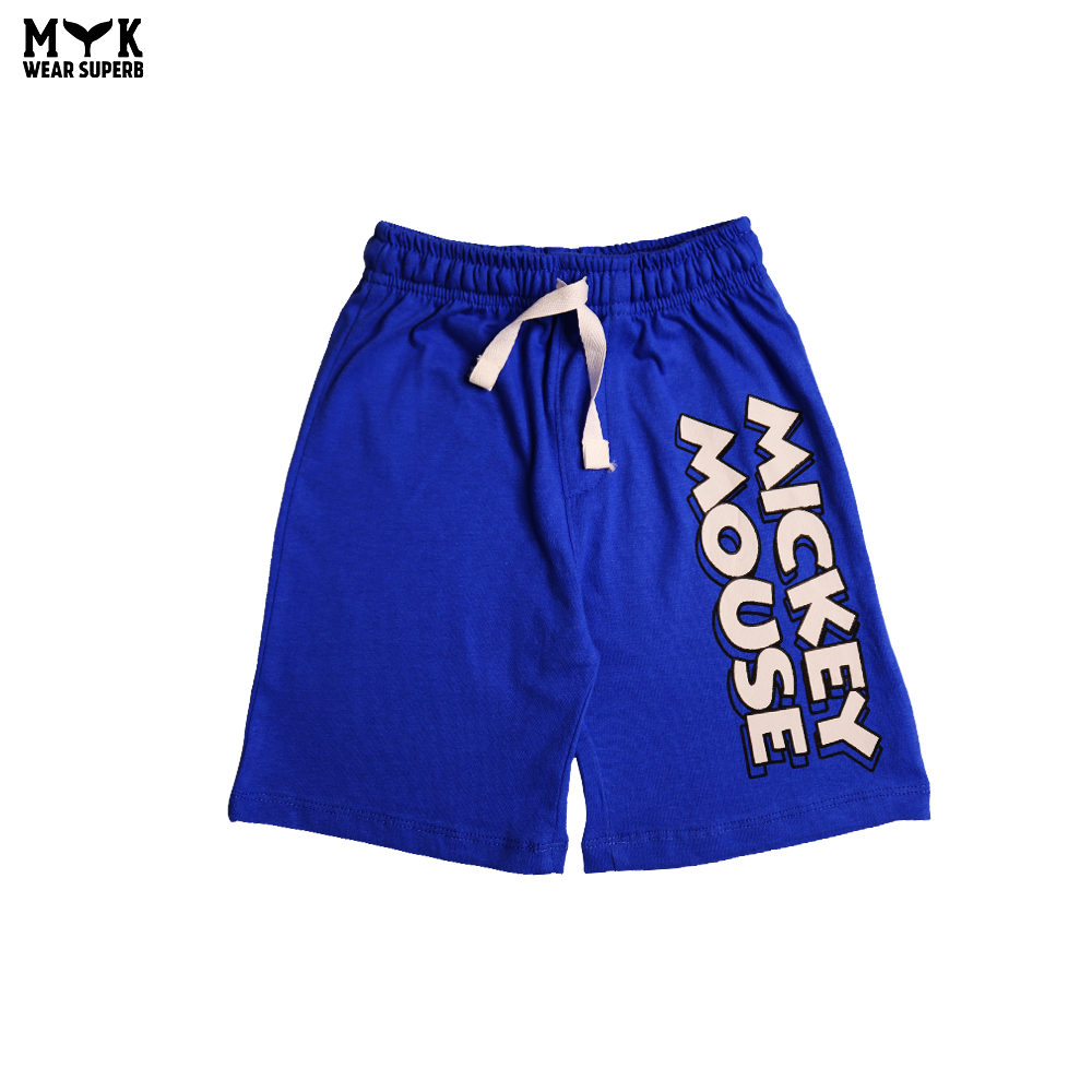 Boys' Mickey Mouse Sleeveless Summer Set – Cool & Comfy Cartoon Style