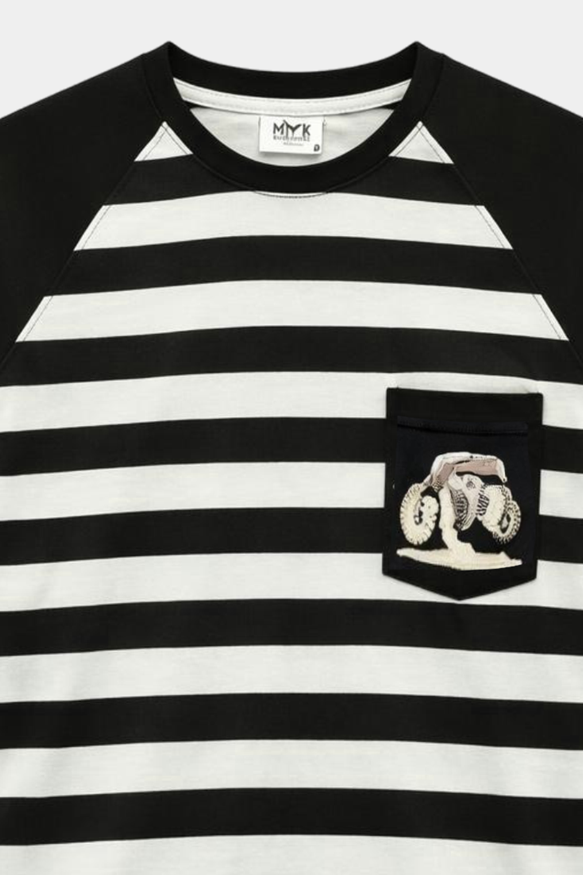 Boys Summer Striped Monster Truck Outfit – Black & White - MYK_Fatimas