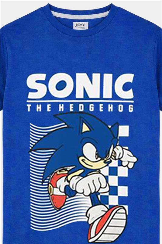 Sonic the Hedgehog Summer T-Shirt & Shorts Set for Boys - MYK_Fatimas