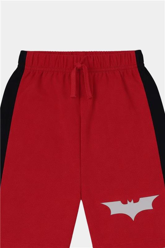 The Dark Knight Summer Set for Kids – Black & Red T-Shirt with Shorts - MYK_Fatimas