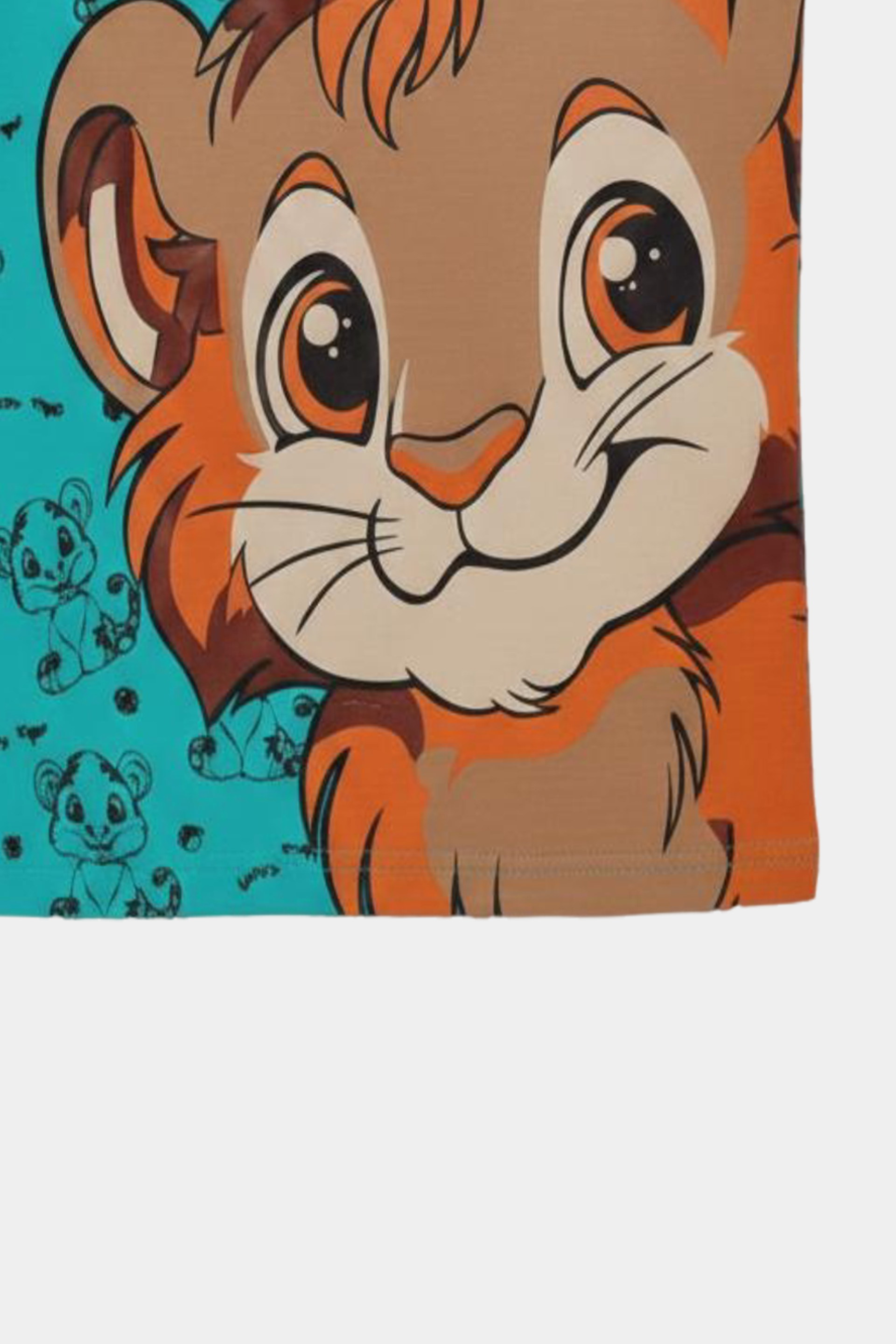 Kids Summer Cartoon Lion T-Shirt & Shorts Set - MYK_Fatimas