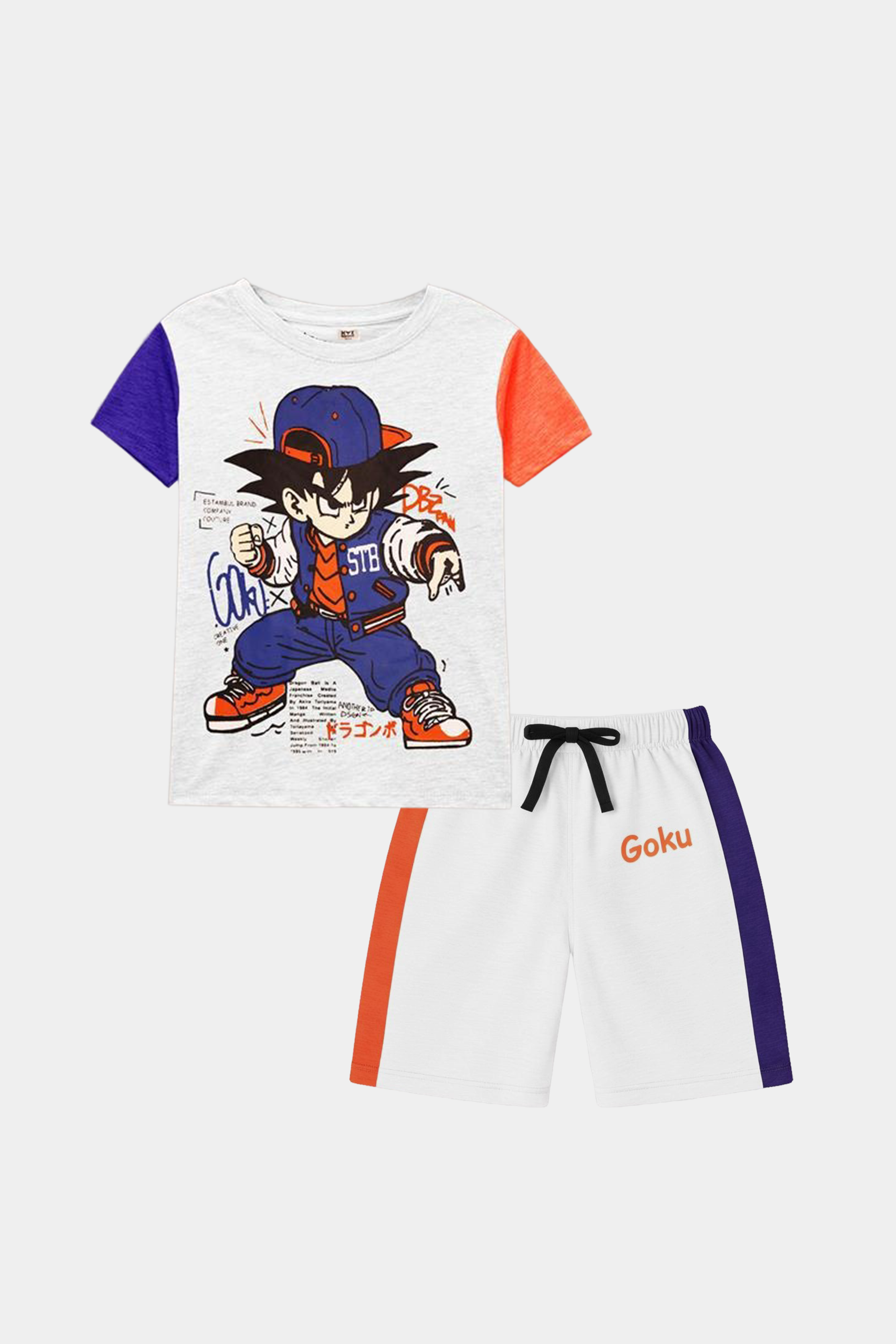 Goku Street Style Kids Summer Set - MYK_Fatimas