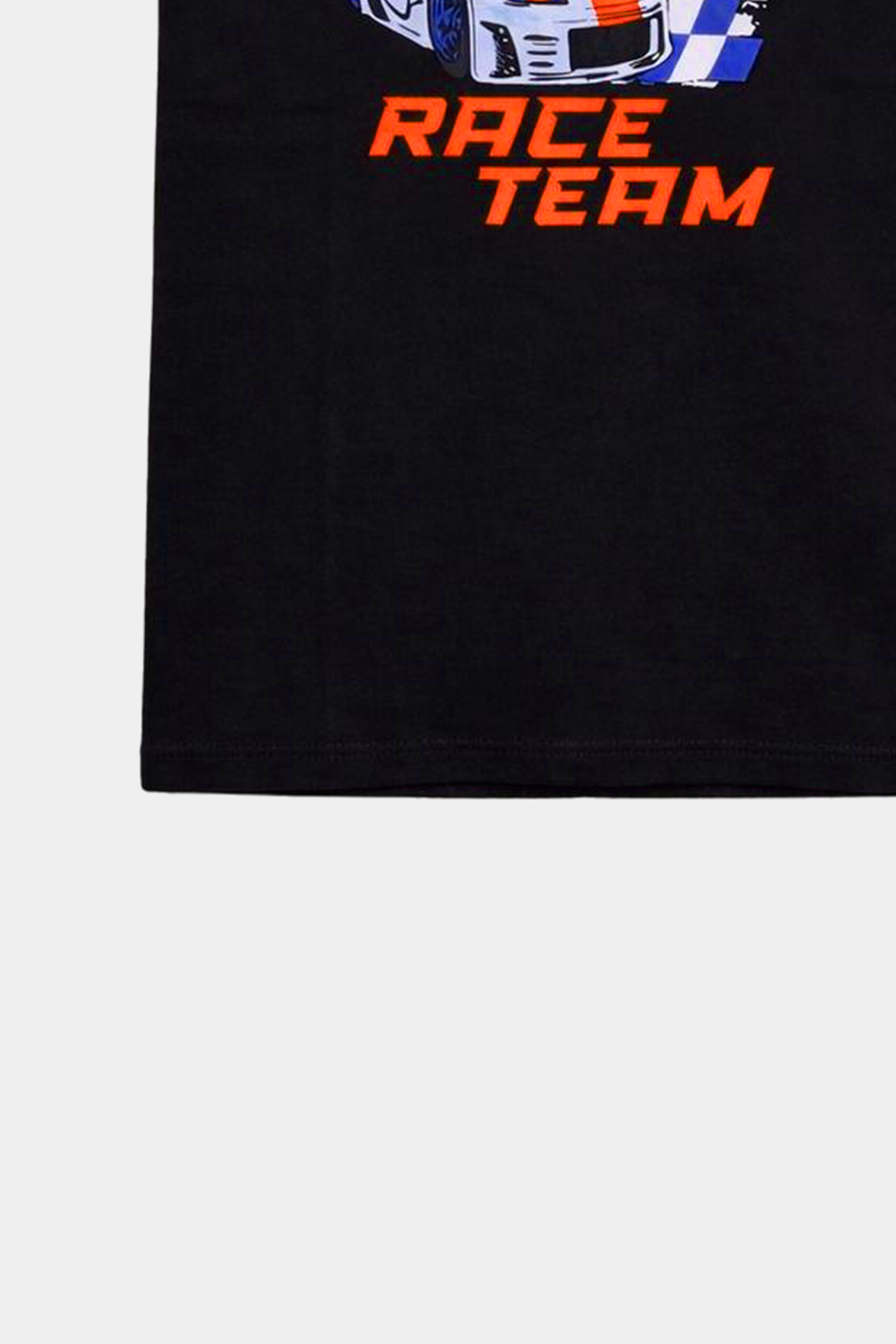 Ultimate Race Team Boys’ Summer Set – Black & Orange - MYK_Fatimas