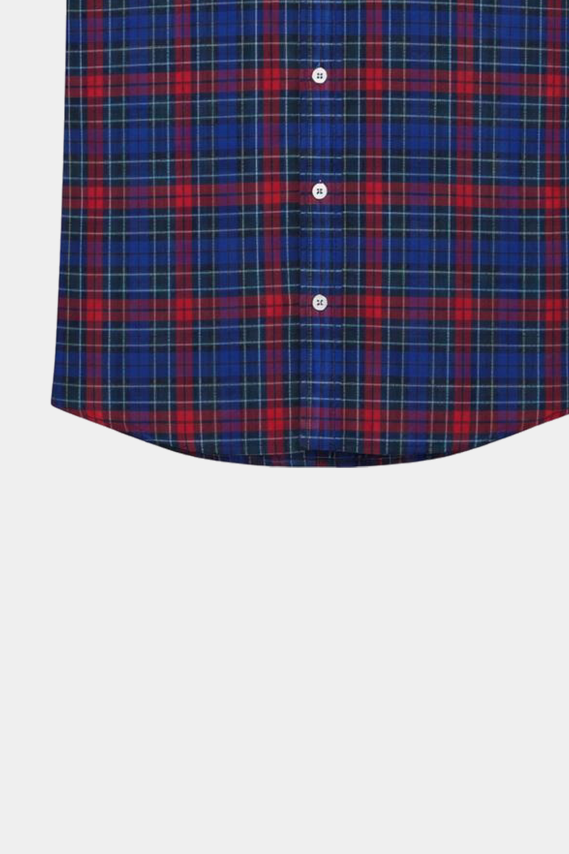 Boys' Casual Plaid Short-Sleeve Shirt – Red & Blue - MYK_Fatimas