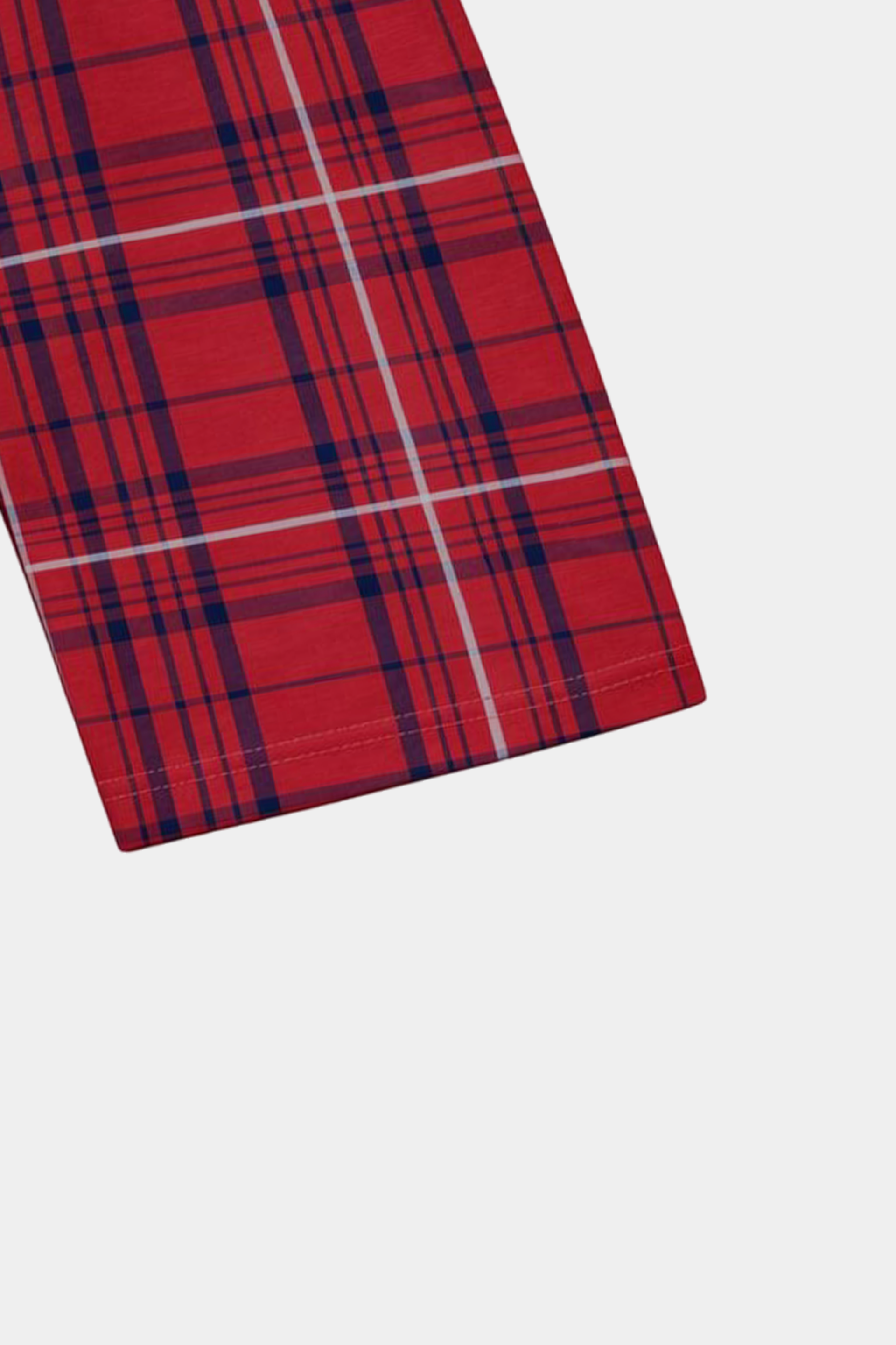 Boys Red Plaid Short Sleeve Shirt & Matching Shorts Summer Outfit Set - MYK_Fatimas