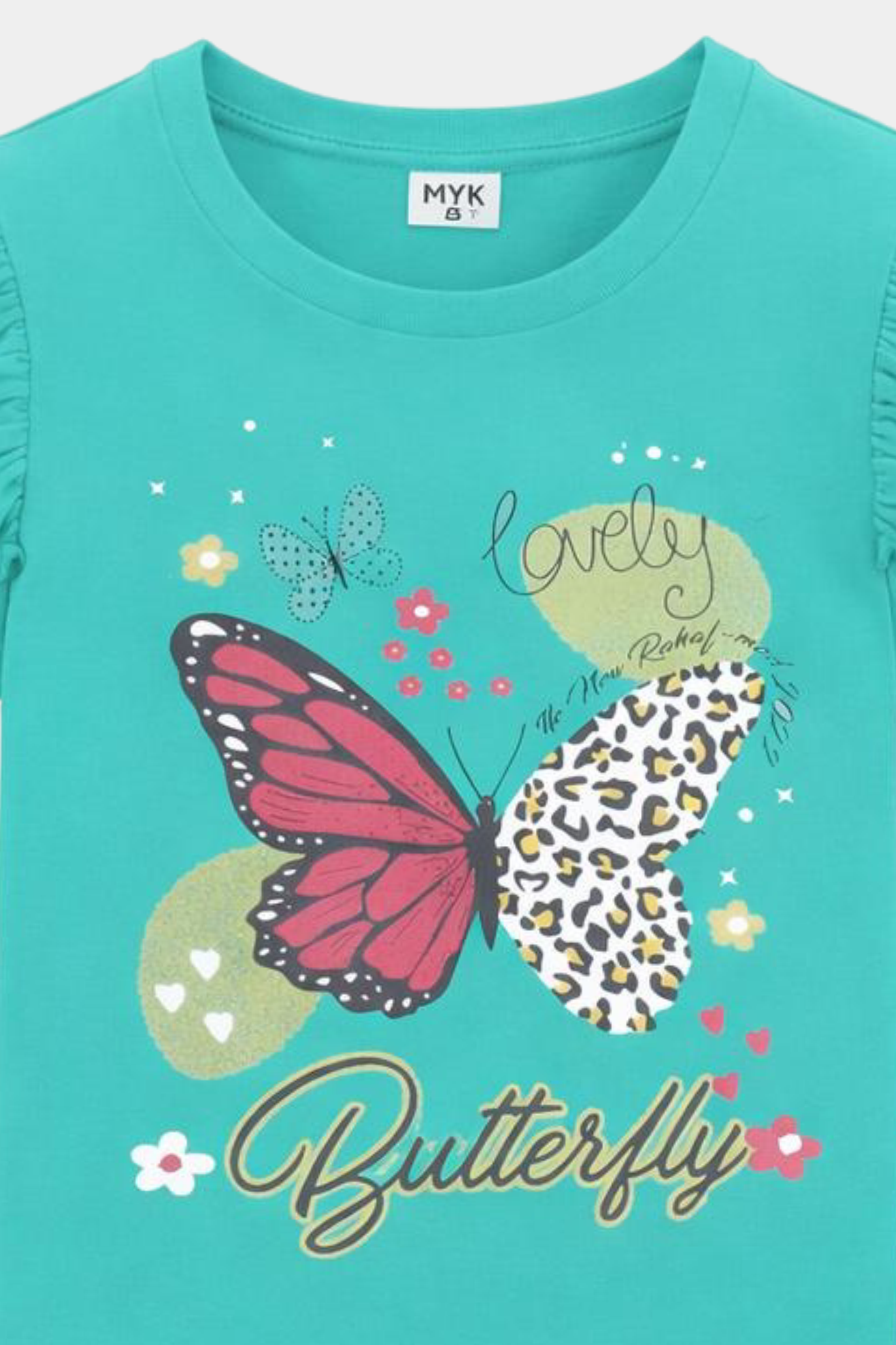 Frill  Butterfly Baby Girl T.shirt - MYK_Fatimas