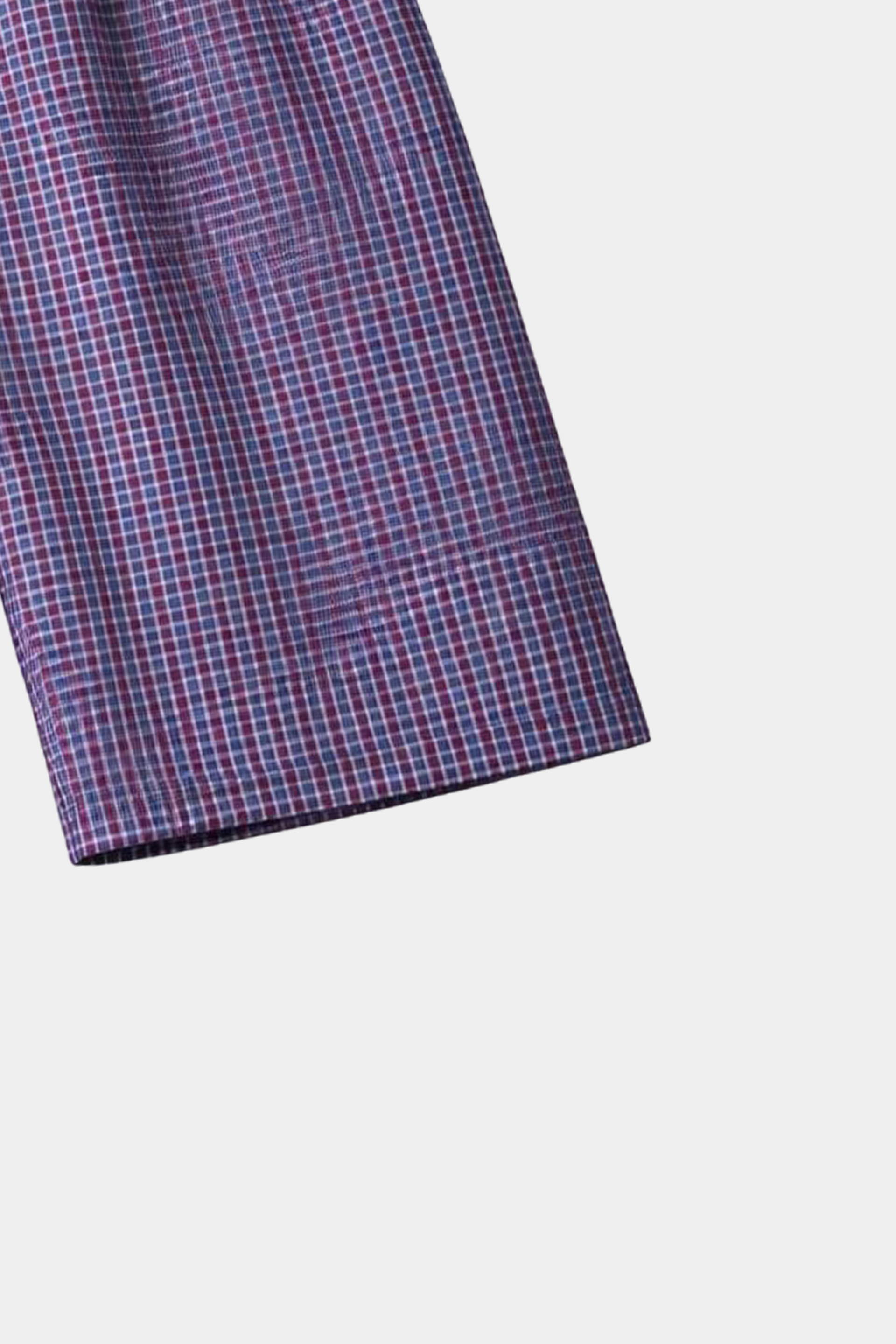 Boys Purple Checkered Short Sleeve Shirt & Matching Shorts Summer Outfit Set - MYK_Fatimas