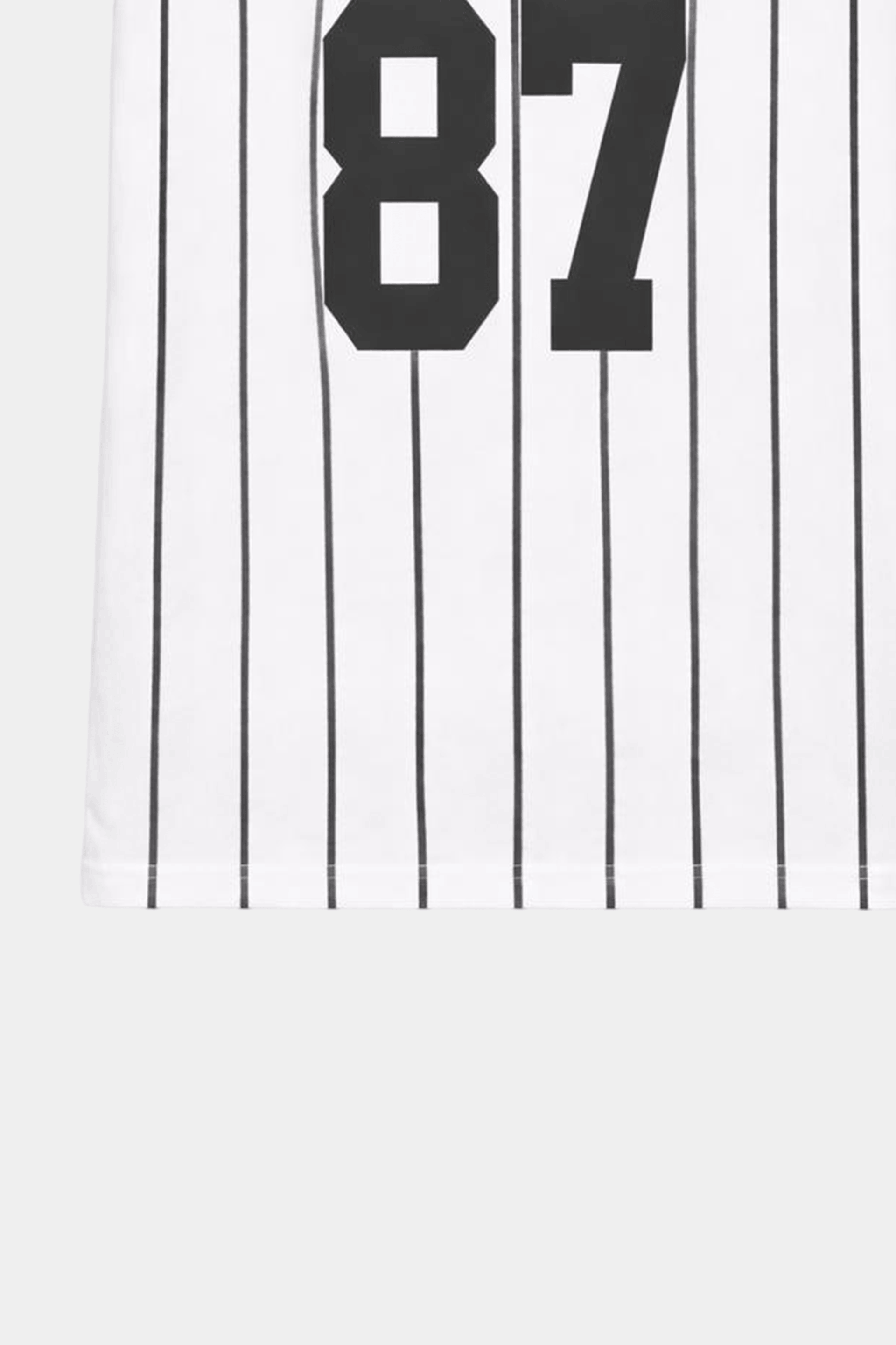 Boys Brooklyn 87 Striped T-Shirt & Navy Jogger Pants Co-Ord Set - MYK_Fatimas
