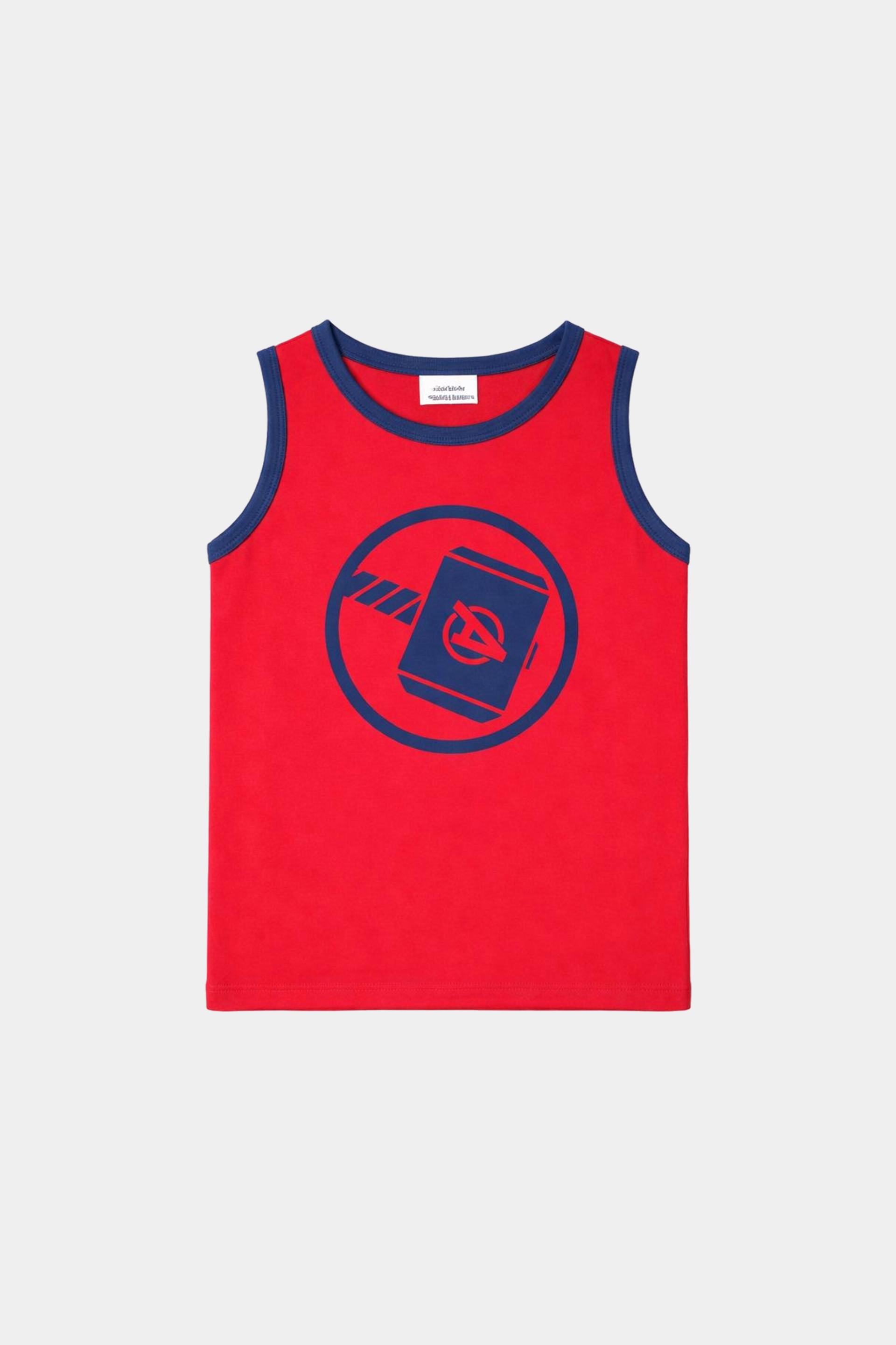 Kids Blue Plaid Short Sleeve Button-Down Shirt