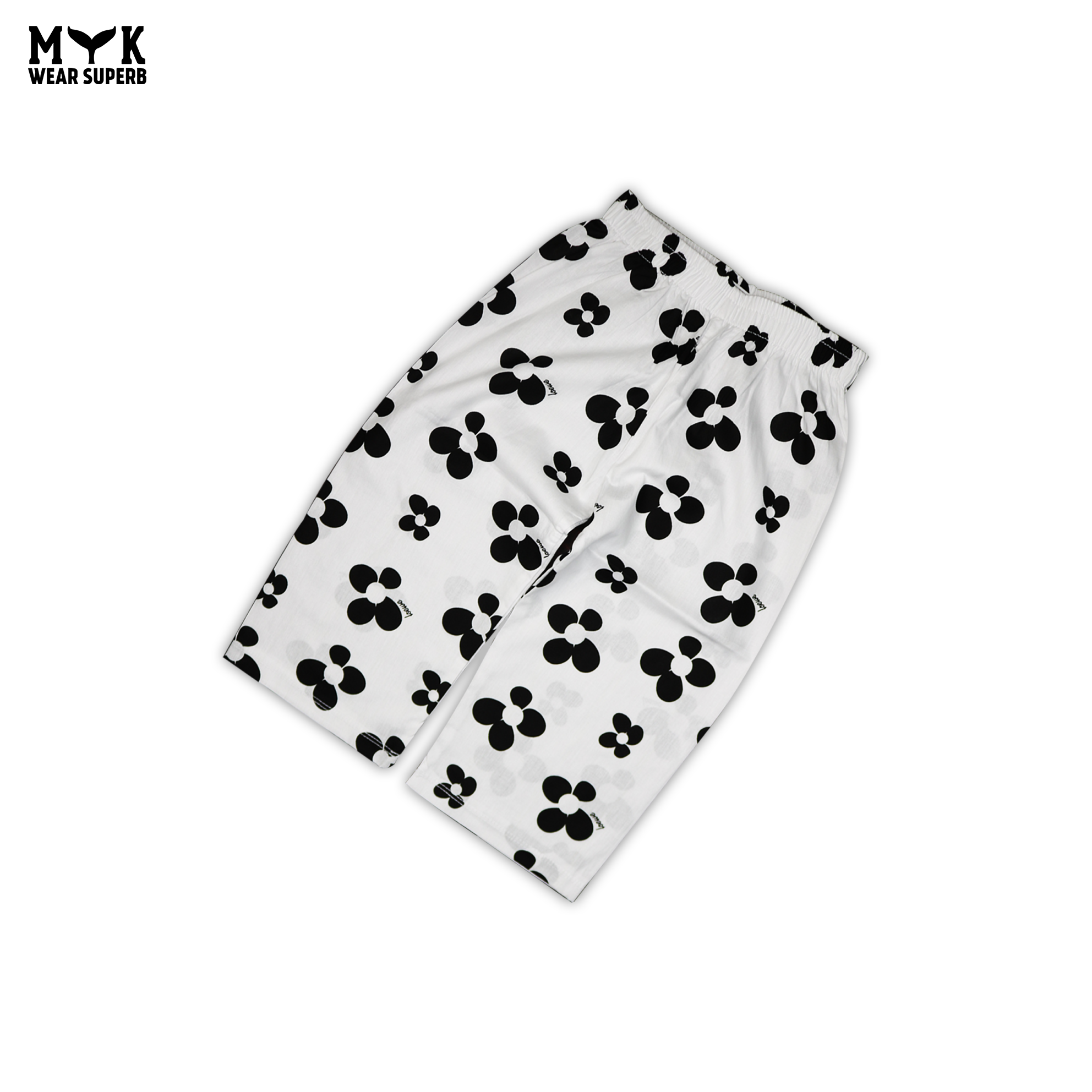 Black Floral Summer Suit