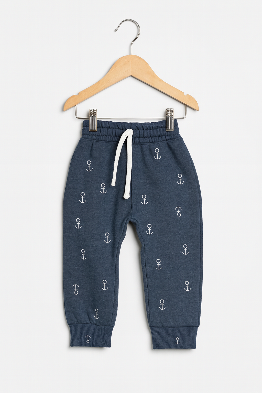 Baby Boy Green Go Go Car Sweatshirt With Blue Anker Trouser 2 Piece Imported Set