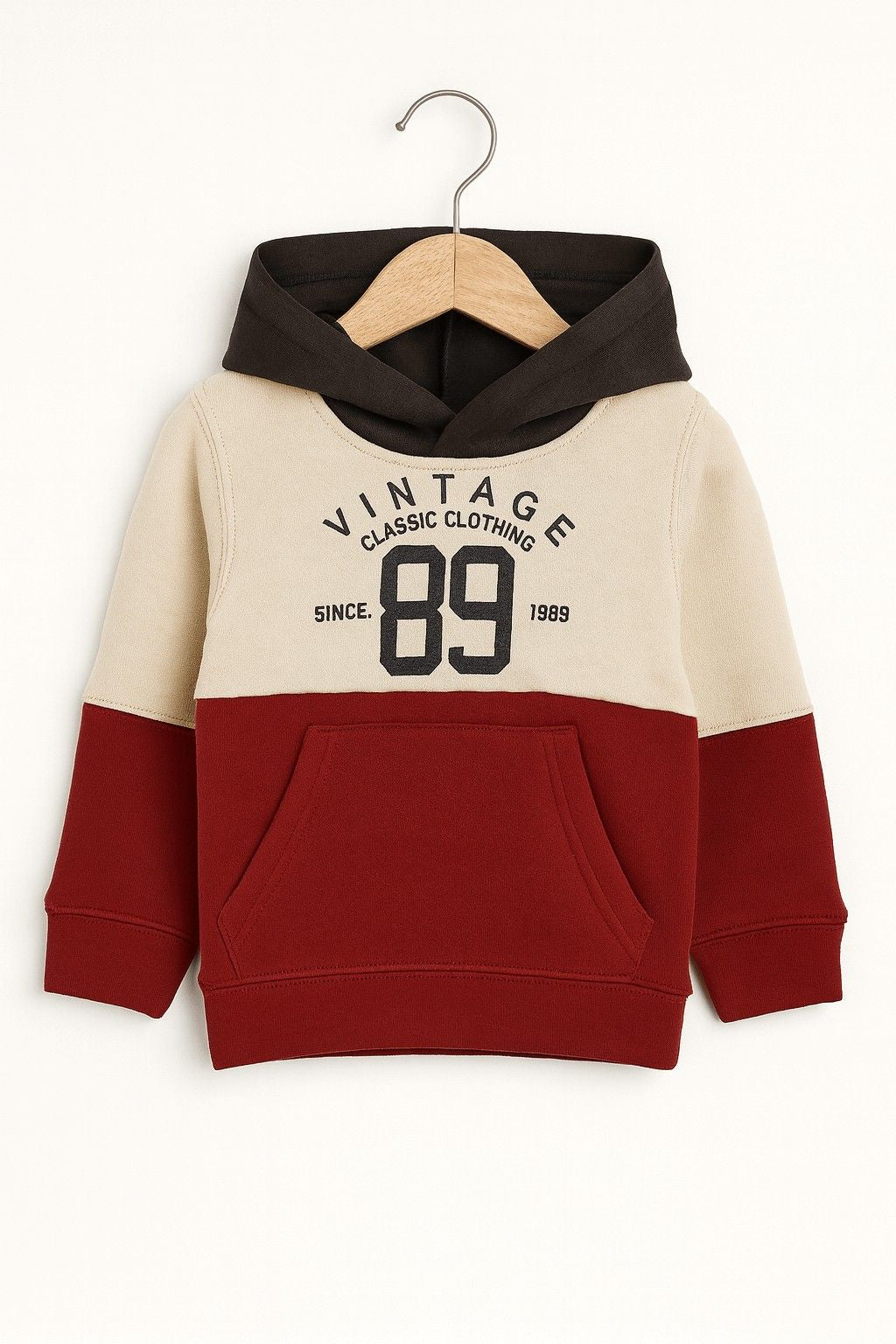 Boys Vintage 89 Color Block Hoodie and Jogger Set