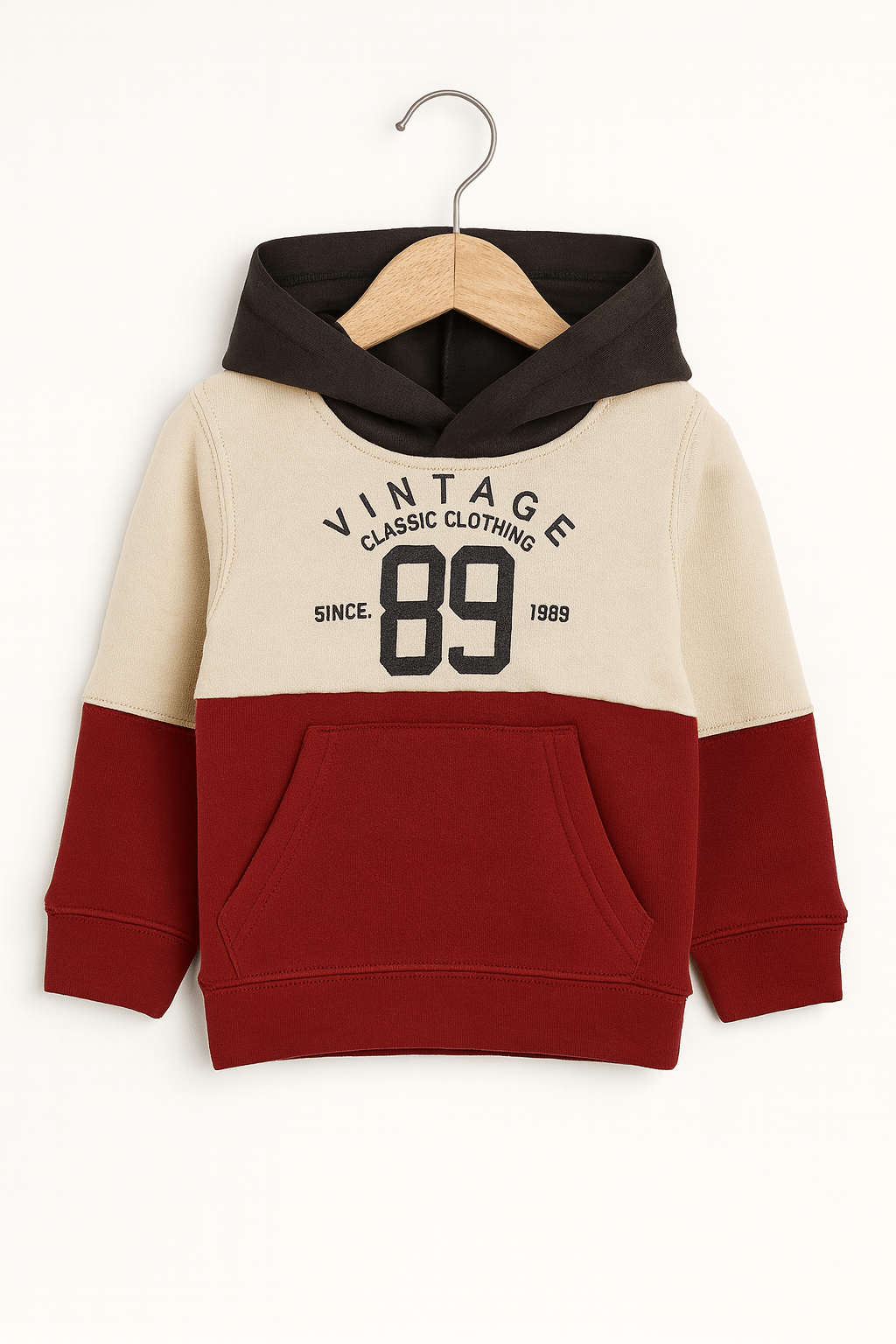 Boys Vintage 89 Color Block Hoodie and Jogger Set