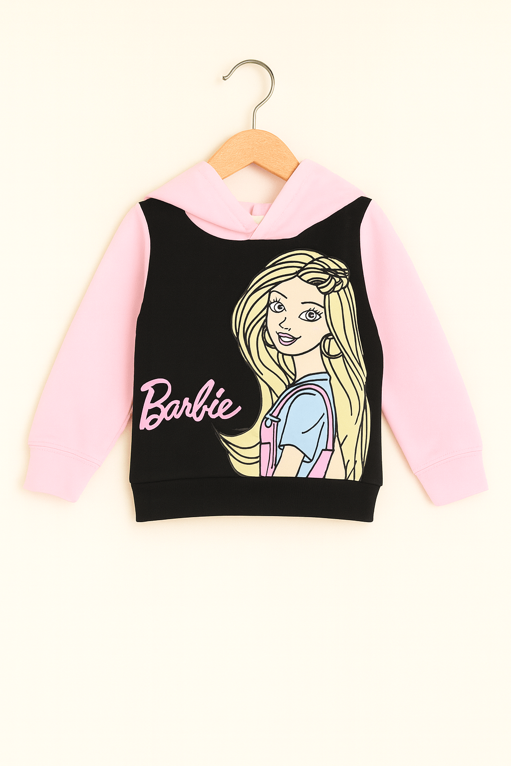 Girls Barbie Hooded Tracksuit
