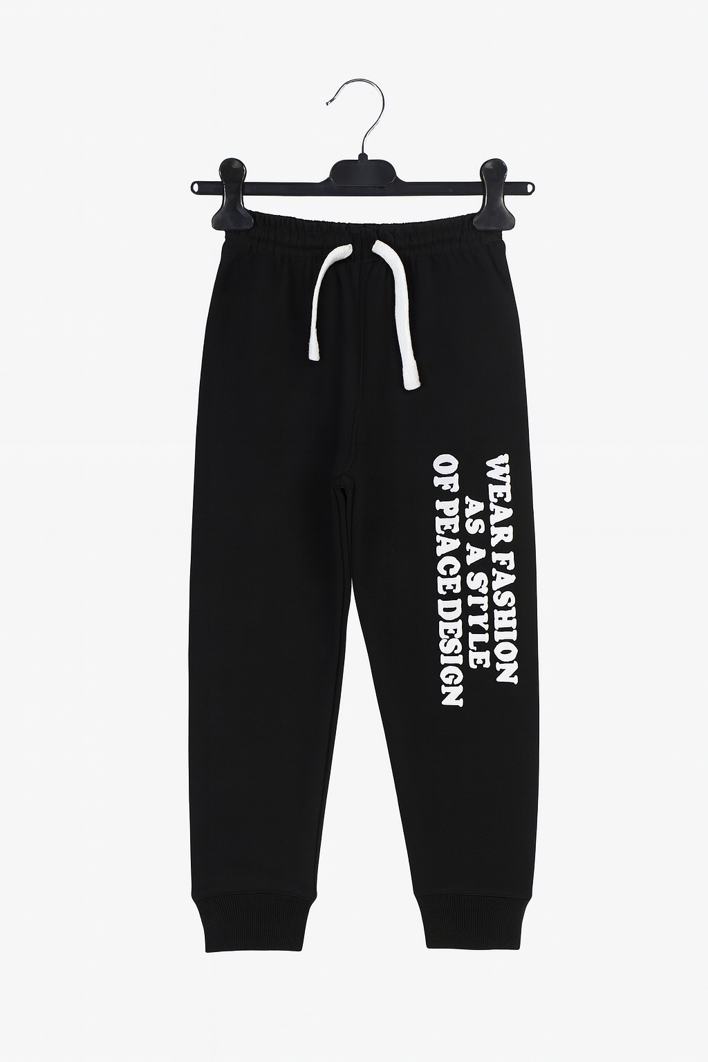 Motivational Text Printed Winter Tracksuit
