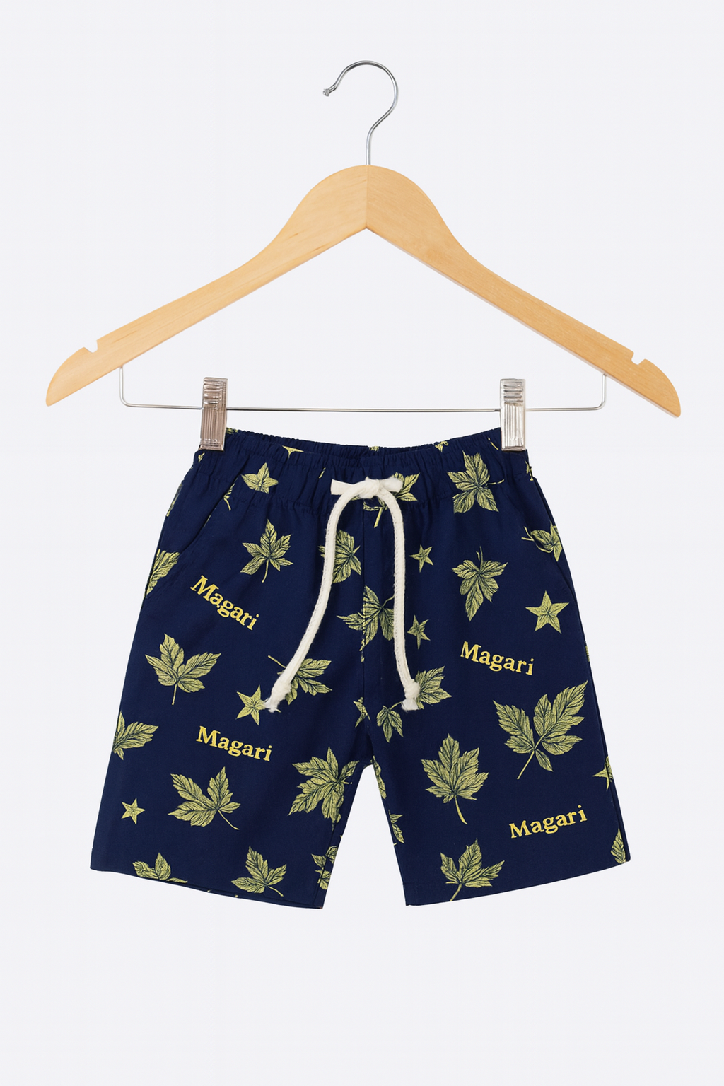 Boys Navy Blue Linen Co-Ord Set 