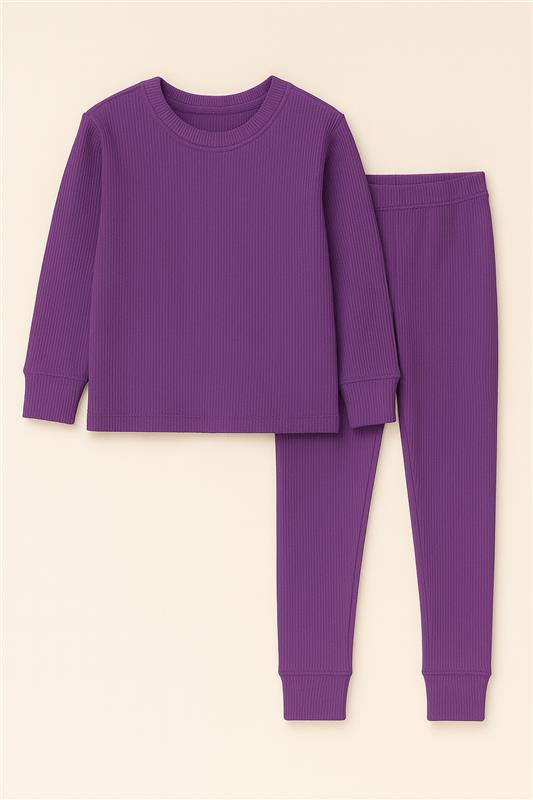 Purple Kids Inner Suit Set for Boys and Girls