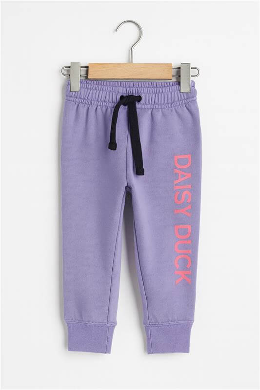 Kids Daisy Duck Printed Winter Tracksuit Set 